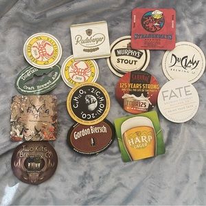 Misc set of Beer Coasters